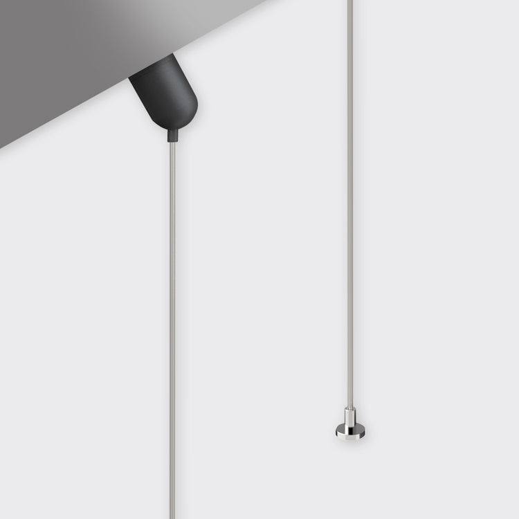 Suspension Wire with Barrel Base