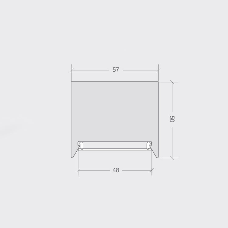 HIGHLINE 05 50mm Luminaire | 1000–3000mm