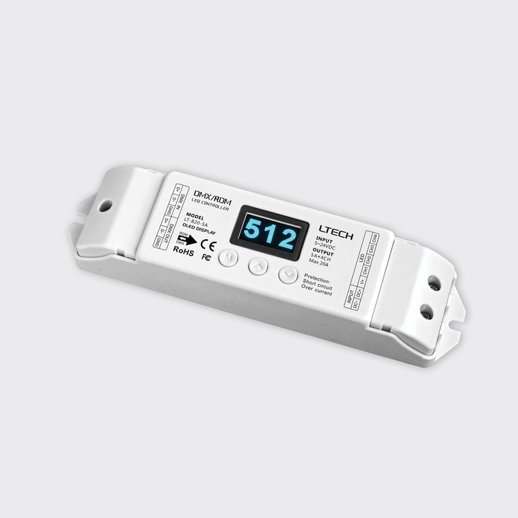 4 × 5A DMX Decoder