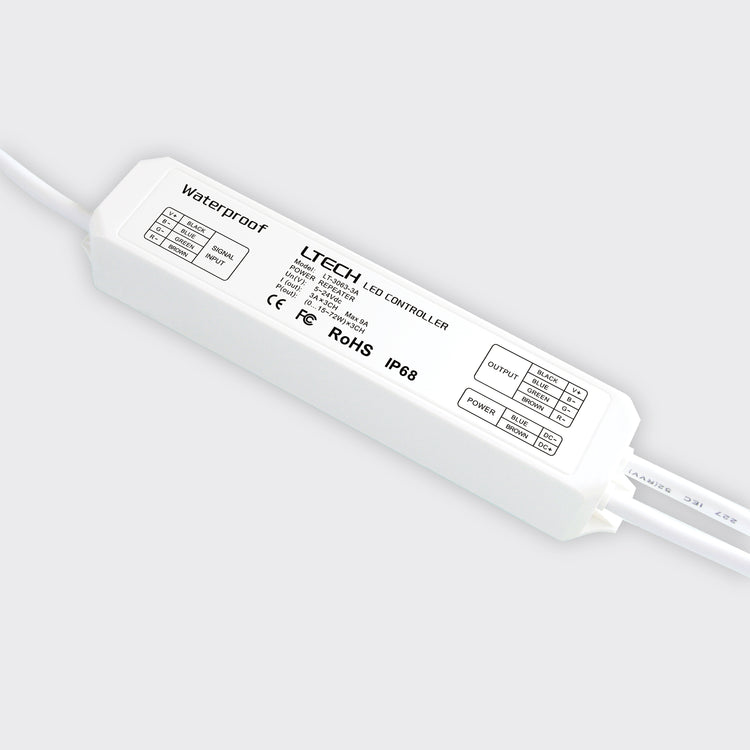 3 × 3A IP68 Repeater