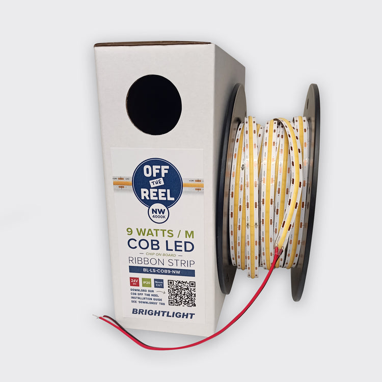 9W/m COB OFF THE REEL | IP20 | 30 Metres