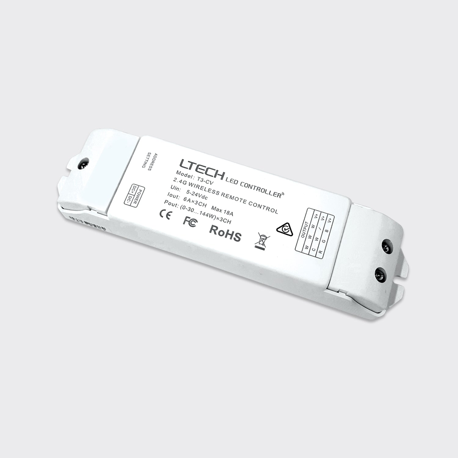 3 × 6A RF Receiver